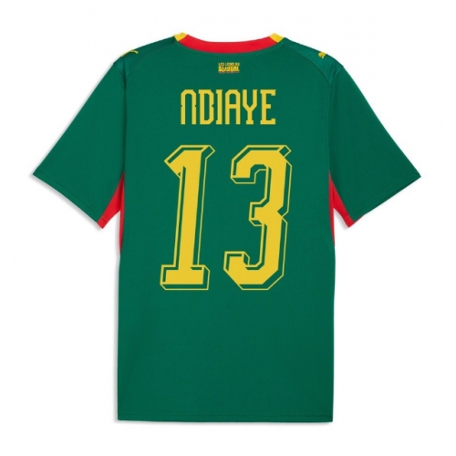 Billige Fotballdrakt Senegal Iliman Ndiaye #13 Replika Bortedrakt VM 2026 Kortermet Billige Fotballdrakt Senegal Iliman Ndiaye #13 Replika Bortedrakt VM 2026 Kortermet